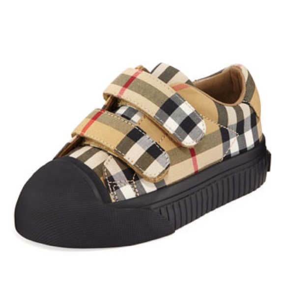 Burberry Other - Burberry Belside Vintage Checkered Sneakers Toddler